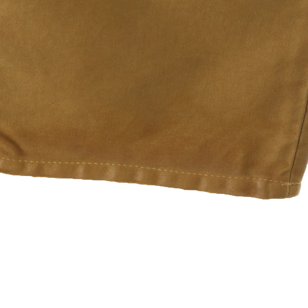 PRADA(プラダ) 24AW MOLESKIN PANTS LIGHT BROWN モールスキン ダブルニー ボタンフライ ペインターパンツ ブラウン GEP398