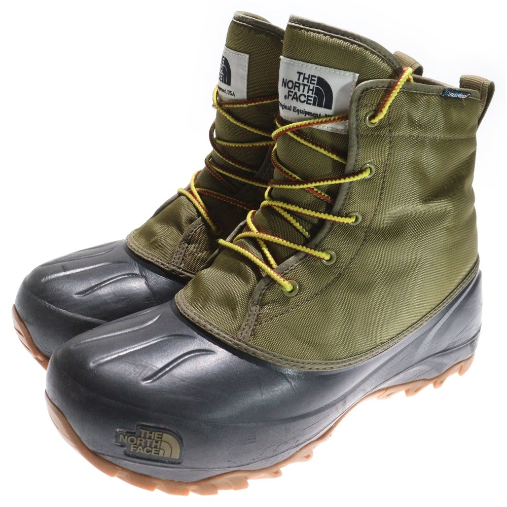 THE NORTH FACE(ザノースフェイス) SNOW SHOT 6 BOOTS スノー ショット レースアップ ブーツ カーキ NF51860