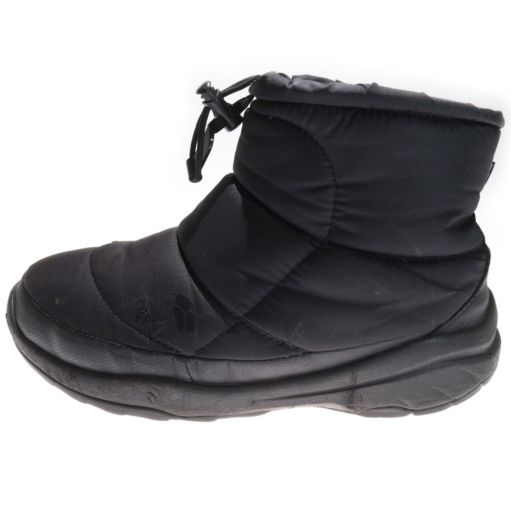 THE NORTH FACE(ザノースフェイス) NUPTSE BOOTIE WP III SHORT ヌプシ ロゴデザイン ブーツ レディース ブラック NF51482