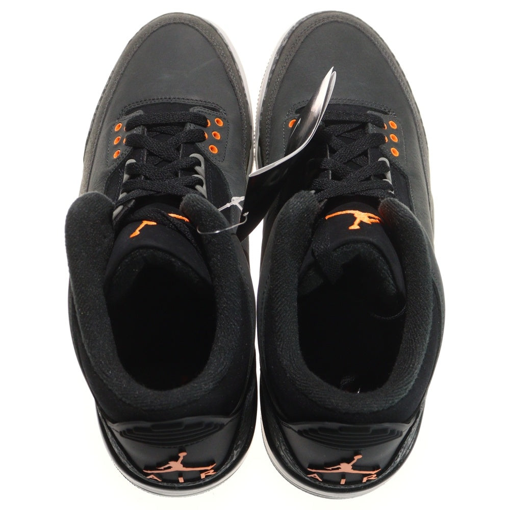 NIKE(ナイキ) AIR JORDAN 3 RETRO FEAR エア ジョーダン 3 レトロ フィアー ローカットスニーカー グレー/ブラック US10.5/28.5cm CT8532-080