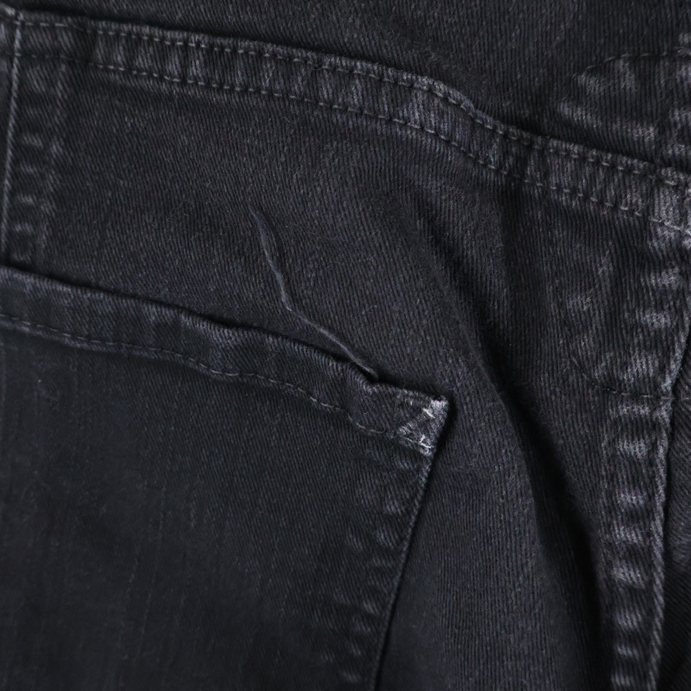 DSQUARED2(ディースクエアード) 19AW Tidy Biker Jean バイカーデニムパンツ ブラック S74LB0619 S39781