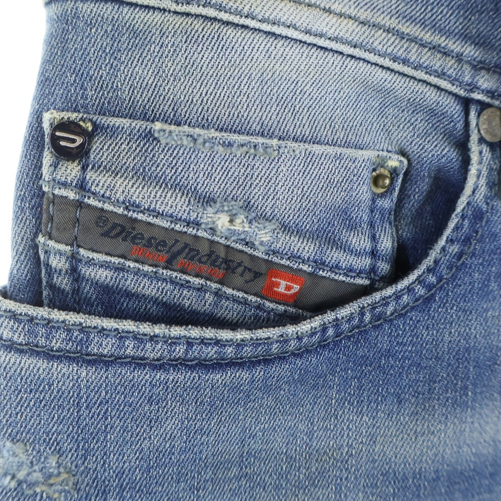 DIESEL(ディーゼル) TEPPHAR キャロット デニム パンツ インディゴ 0846K