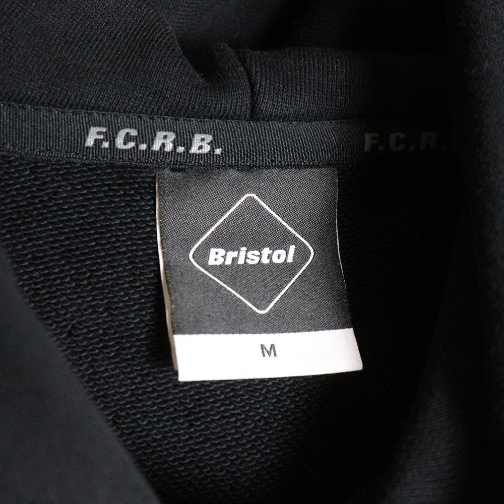 F.C.R.B./F.C.Real Bristol/FCRB(エフシーアールビー/エフシーレアルブリストル) 20SS × コカ コーラ ミラーロゴ フーディー スウェット プルオーバーパーカー ブラック FCRB-200016