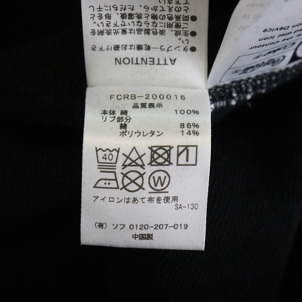 F.C.R.B./F.C.Real Bristol/FCRB(エフシーアールビー/エフシーレアルブリストル) 20SS × コカ コーラ ミラーロゴ フーディー スウェット プルオーバーパーカー ブラック FCRB-200016