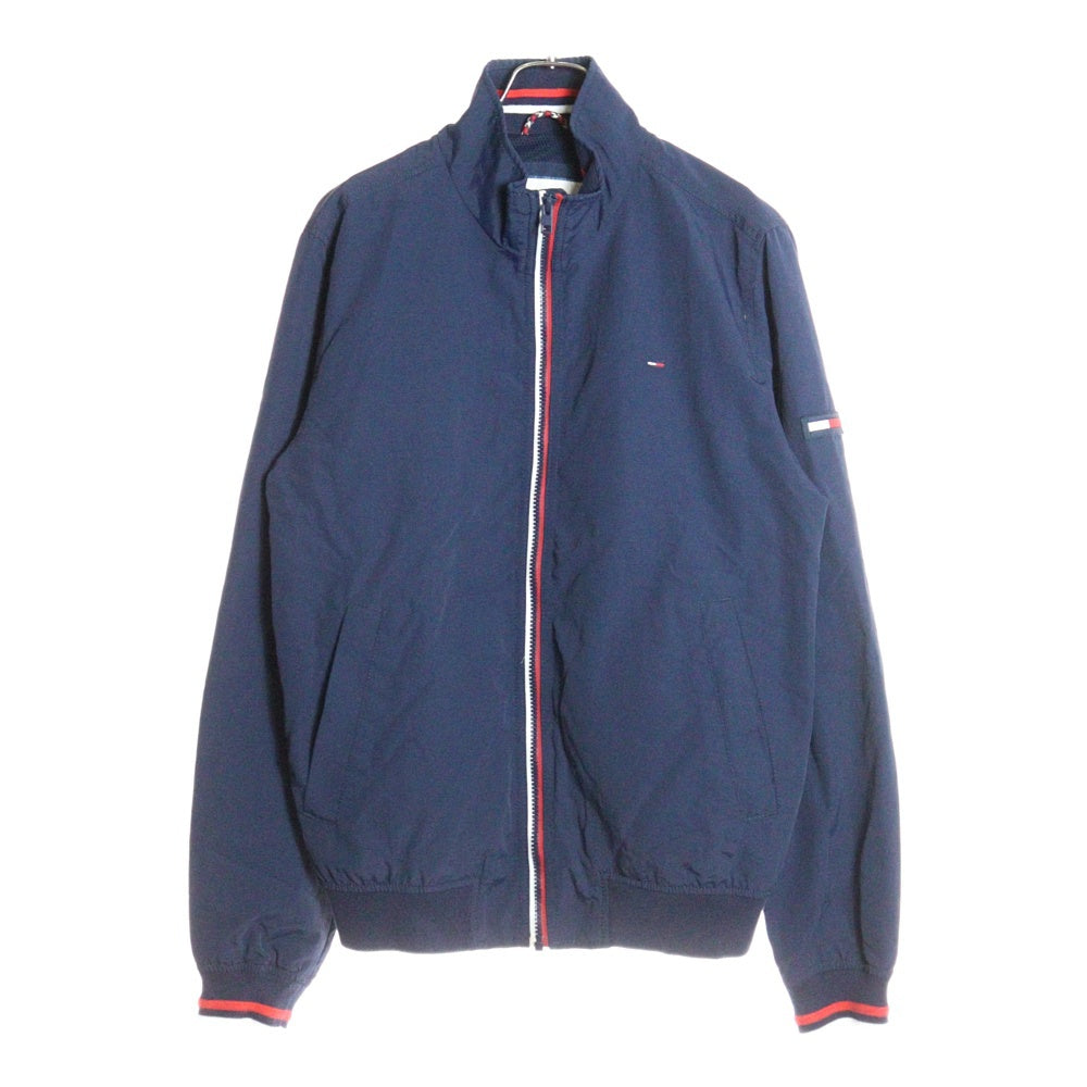 TOMMY JEANS(トミージーンズ) ナイロン ジップアップ ジャケット ネイビー 4500158888