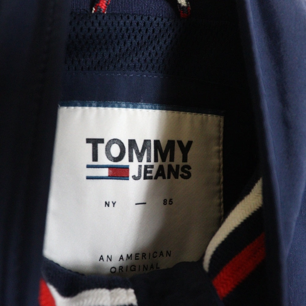 TOMMY JEANS(トミージーンズ) ナイロン ジップアップ ジャケット ネイビー 4500158888