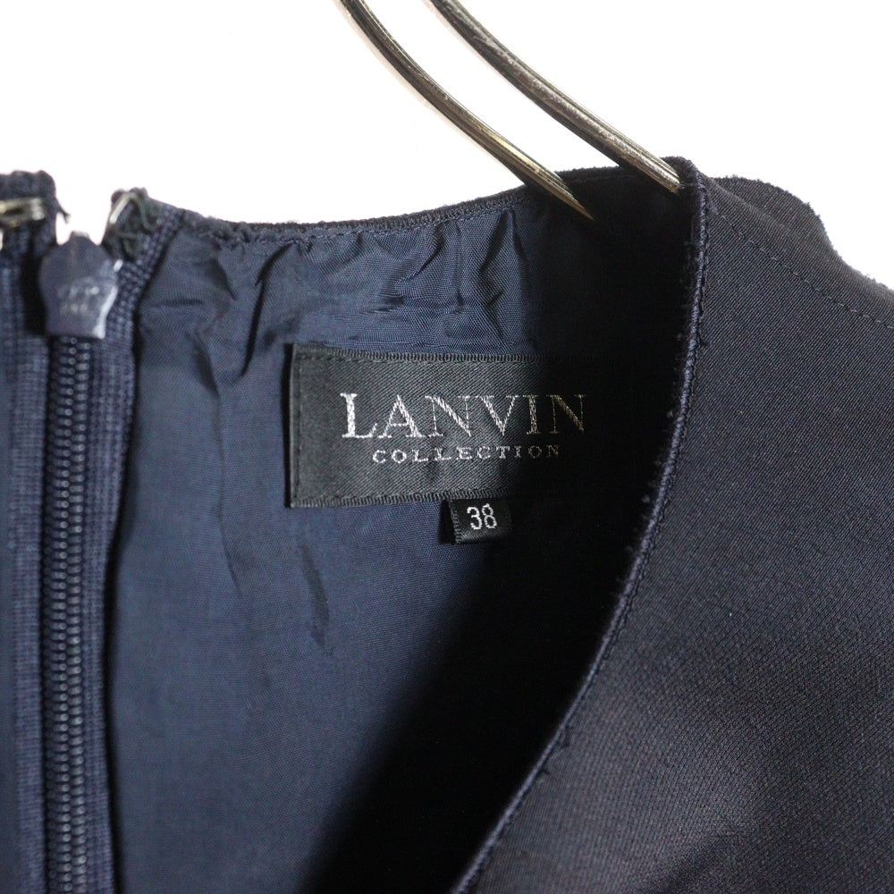 LANVIN(ランバン) ノースリーブ ワンピース レディース ブラック K1D5009