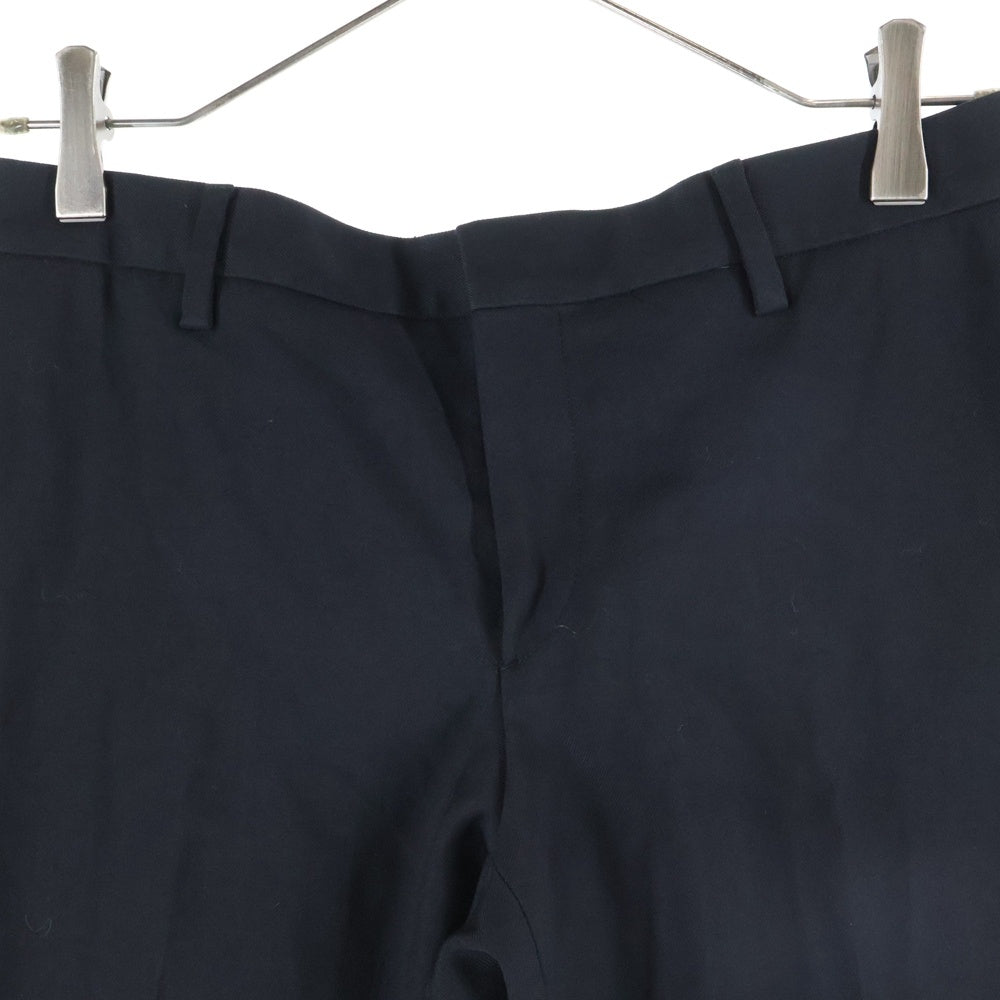 SAINT LAURENT PARIS(サンローランパリ) 15SS 裾ジップ テーパード スラックスパンツ レディース ブラック 370354 YYD09