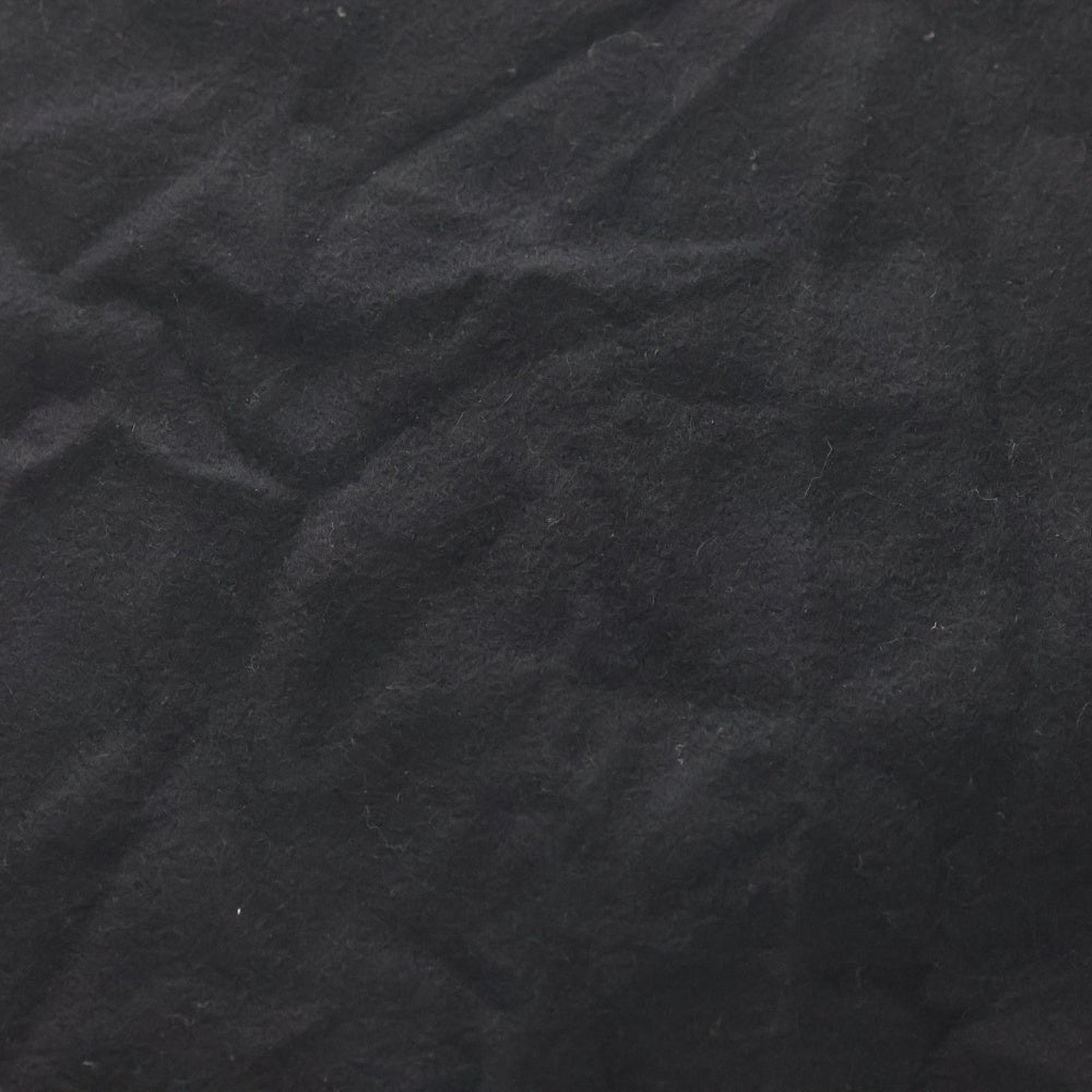 Ermenegildo Zegna(エルメネジルドゼニア) カシミア フリンジマフラー ブラック レディース