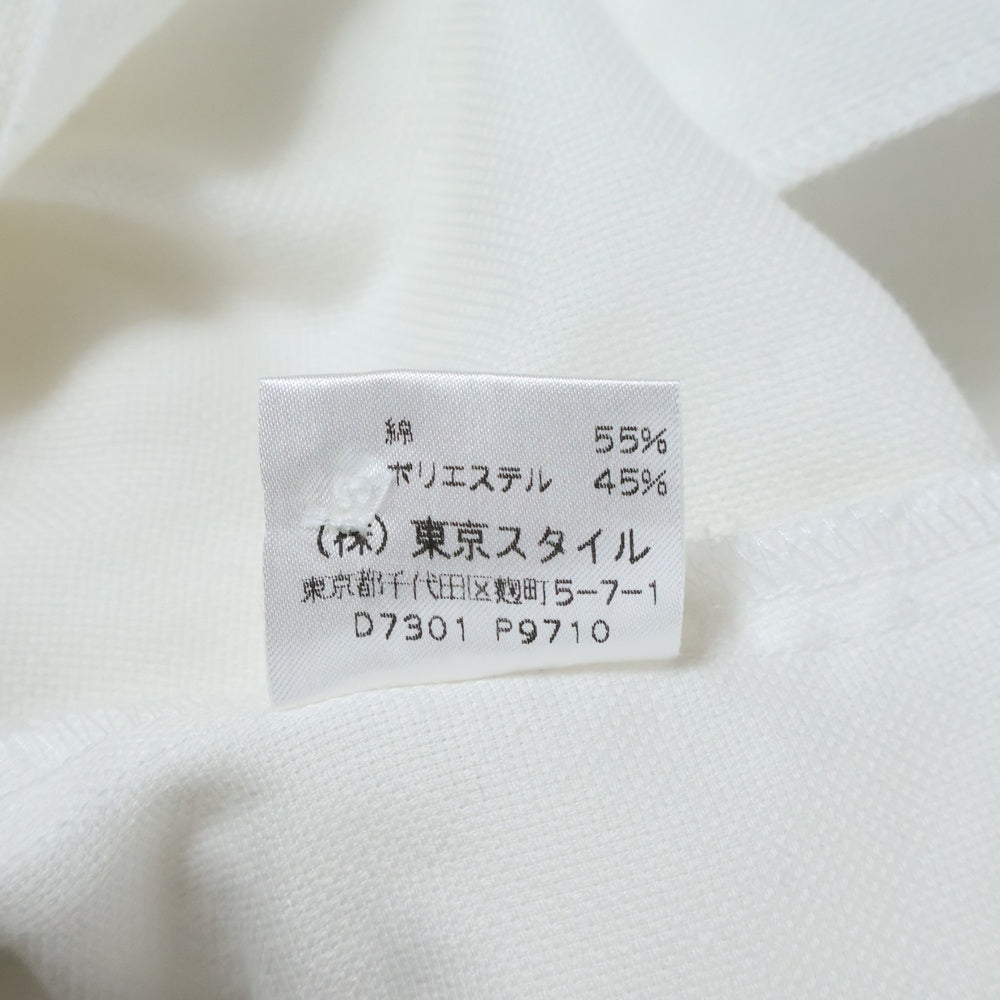 NO BRAND(ノーブランド) AYLESBURY アリスバーリー コットン ボタンフライ 長袖シャツ ホワイト レディース