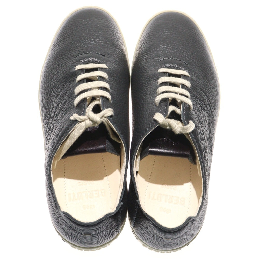 Berluti(ベルルッティ) エデン スクリット レザー オックスフォード ローカット スニーカー ブラック