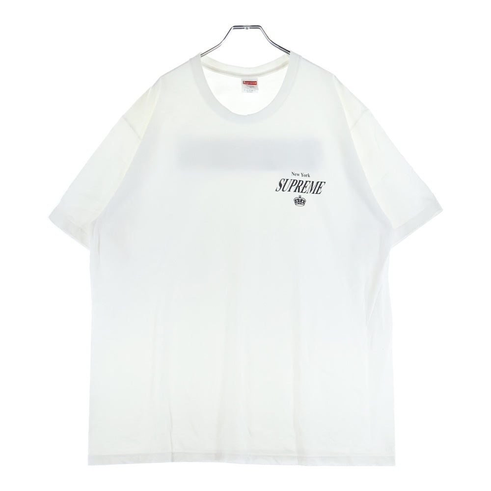 SUPREME(シュプリーム) 24AW 4 Life Tee フォーライフ 両面プリントTシャツ 半袖クルーネックカットソー ホワイト