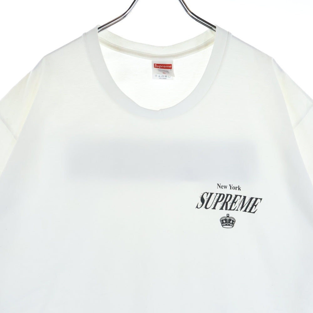 SUPREME(シュプリーム) 24AW 4 Life Tee フォーライフ 両面プリントTシャツ 半袖クルーネックカットソー ホワイト