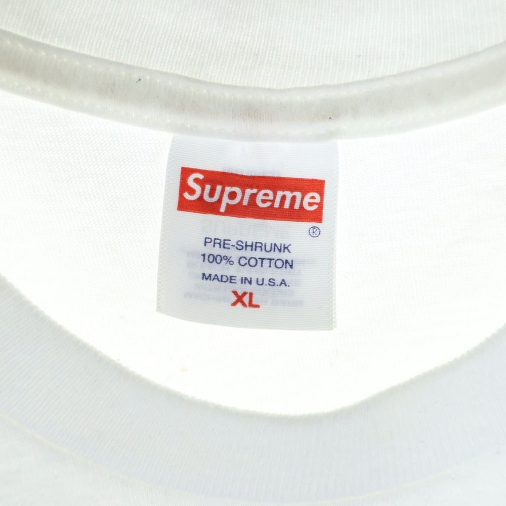 SUPREME(シュプリーム) 24SS Futura Box Logo Tee フューチュラ ボックスロゴTシャツ 半袖クルーネックカットソー ホワイト