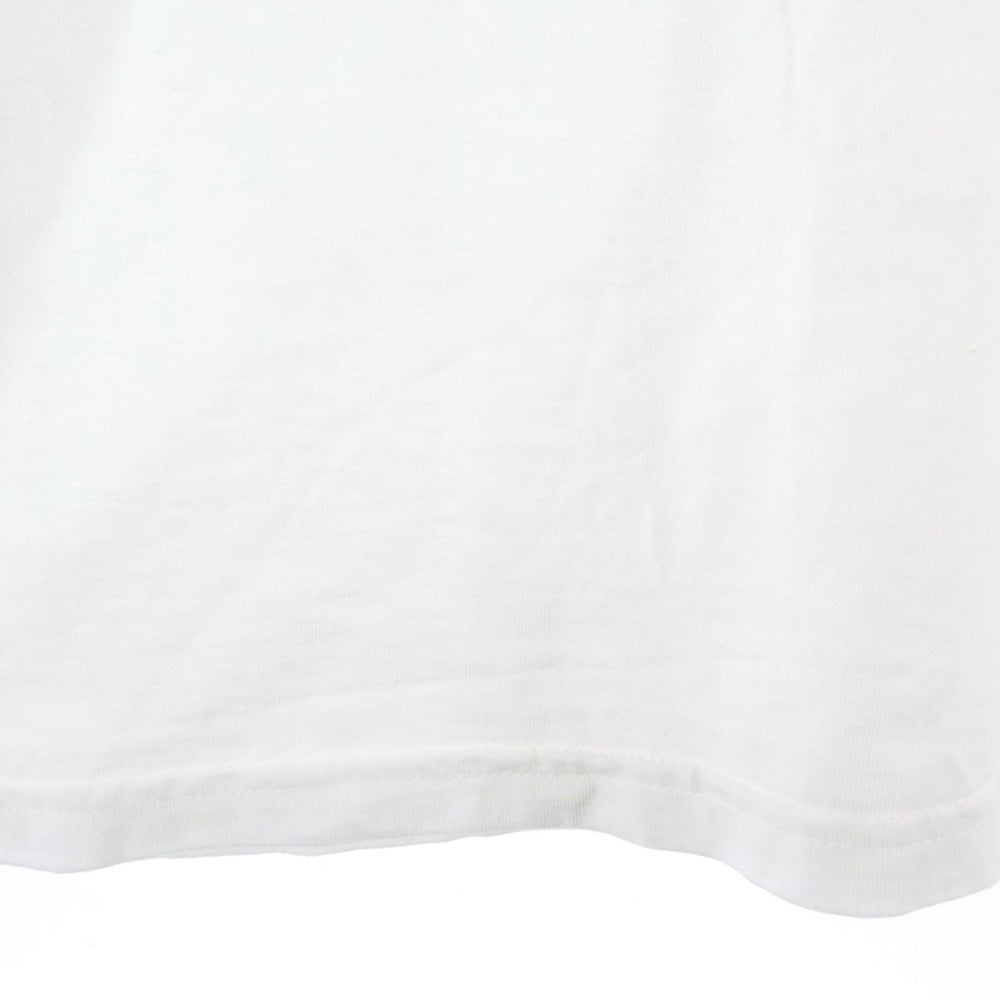 SUPREME(シュプリーム) 24AW Blockbuster Tee ブロックバスター フロントラメプリントTシャツ 半袖クルーネックカットソー ホワイト