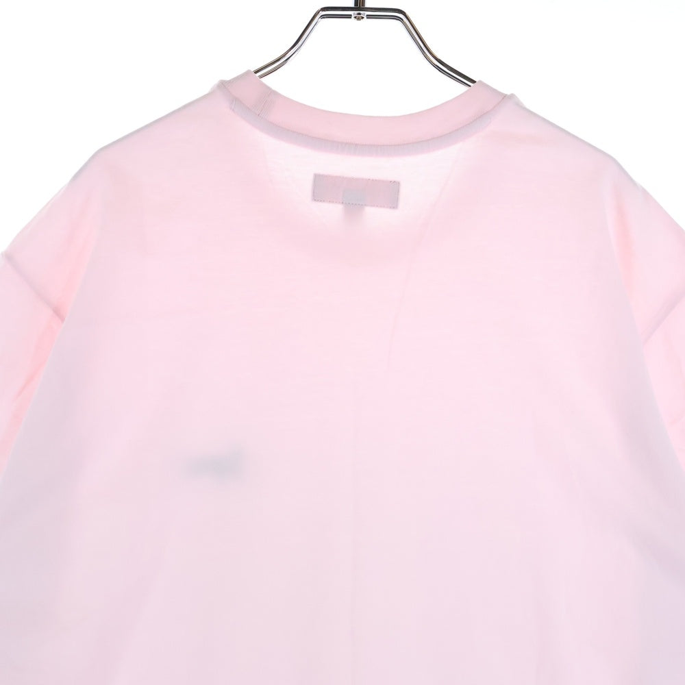 SUPREME(シュプリーム) 24AW Old English Tee オールドイングリッシュ ロゴ刺繍Tシャツ 半袖クルーネックカットソー ピンク