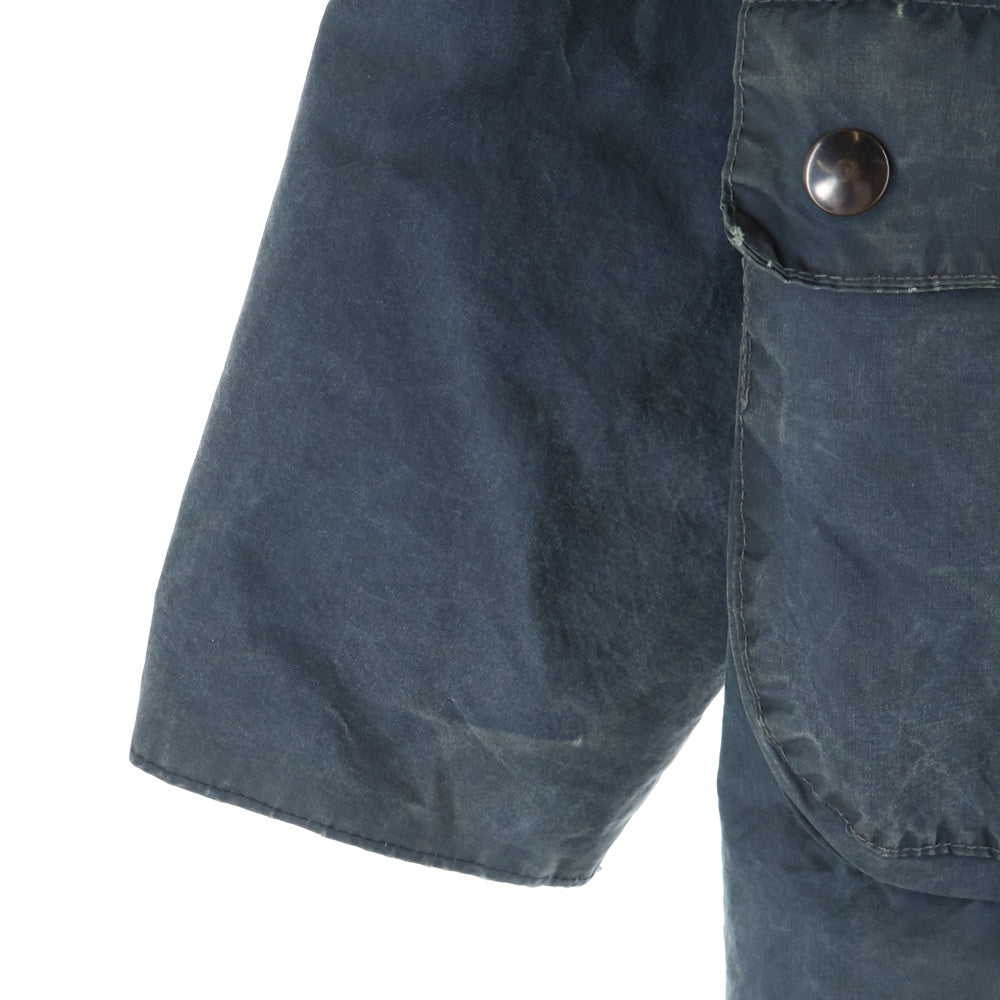 Barbour(バブアー) 80S VINTAGE BEDALE UK製 ビデイル 2ワラントタグ 4ポケット オイルドコットンジャケット ネイビー
