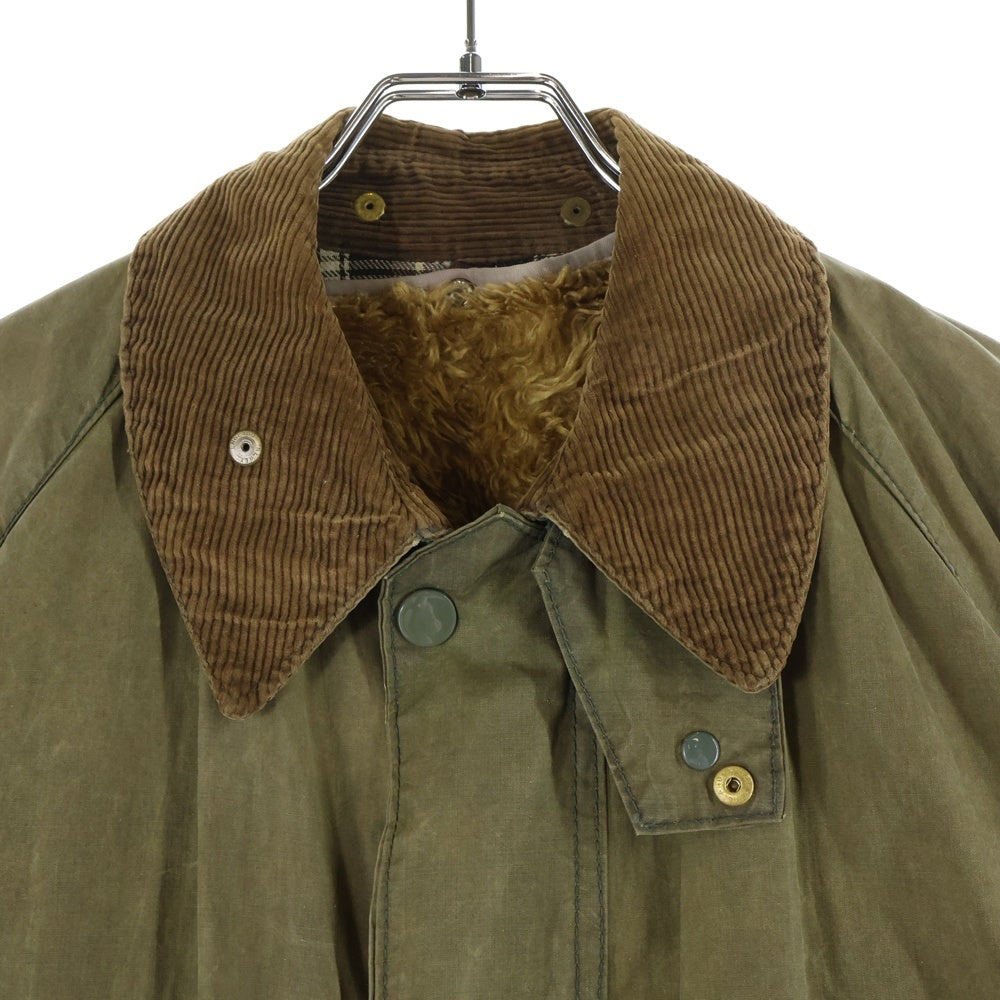 Barbour(バブアー) 70-80S VINTAGE GAMEFAIR JACKET UK製 2ワラント 金タグ オイルドコットン ゲームフェアジャケット カーキ