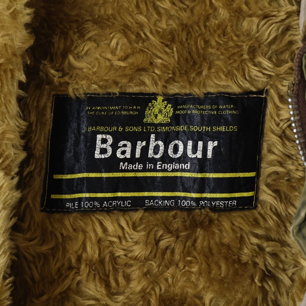 Barbour(バブアー) 70-80S VINTAGE GAMEFAIR JACKET UK製 2ワラント 金タグ オイルドコットン ゲームフェアジャケット カーキ