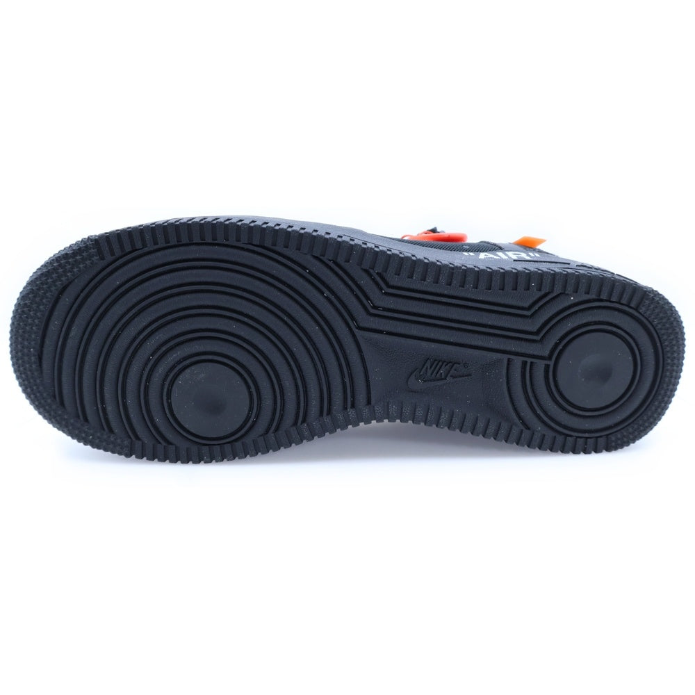 NIKE(ナイキ) ×OFF-WHITE THE 10 AIR FORCE 1 LOW オフホワイト エアフォース1 ローカットスニーカー ブラック US9.5/26.5cm AO4606-001