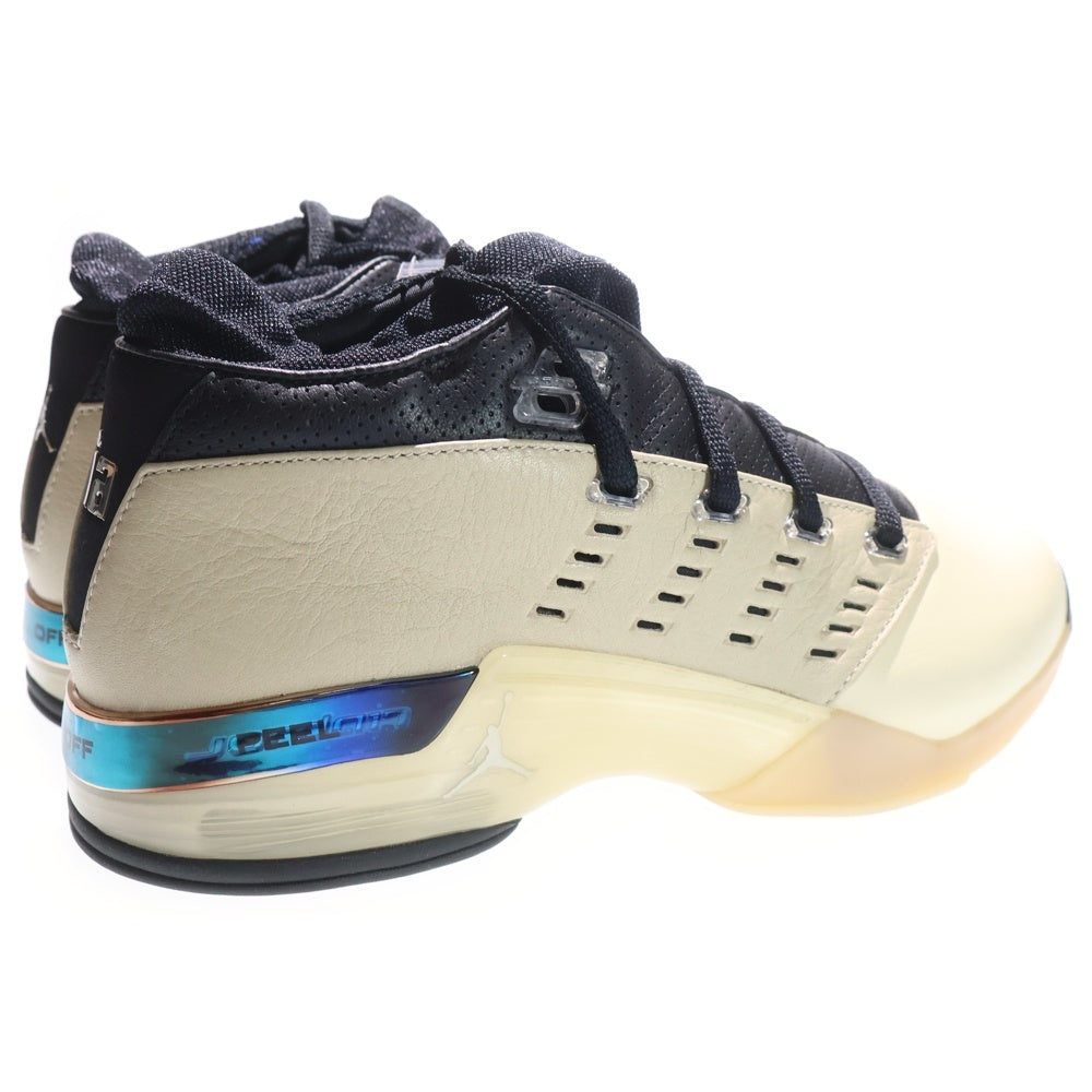 NIKE(ナイキ) ×Infinite Archives AIR JORDAN 17 インフィニティ アーカイブ エアジョーダン 17 ハイカットスニーカー ベージュ/ブラック US9/27cm IH0177-200