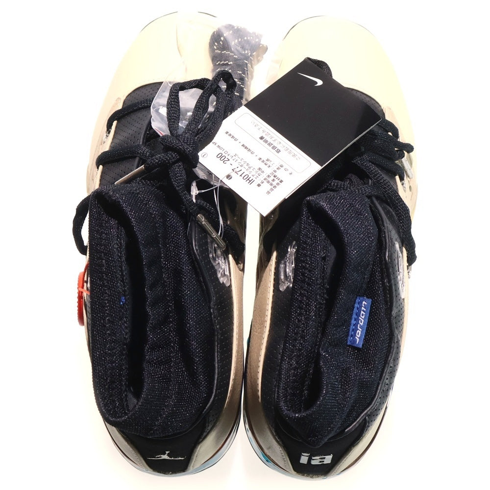 NIKE(ナイキ) ×Infinite Archives AIR JORDAN 17 インフィニティ アーカイブ エアジョーダン 17 ハイカットスニーカー ベージュ/ブラック US9/27cm IH0177-200