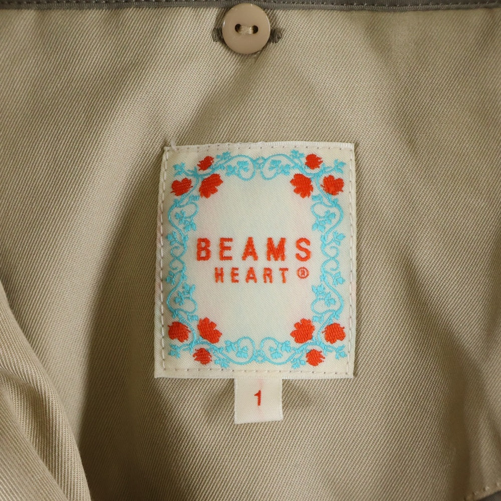 BEAMS HEART(ビームス ハート) キルティングライナー ポリエステル トレンチコート ベージュ レディース 43-19-0102-152