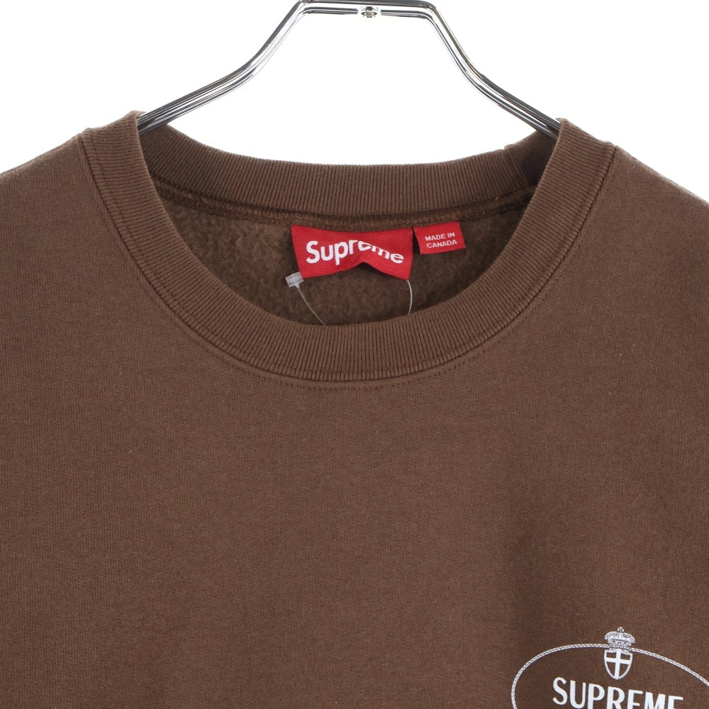SUPREME(シュプリーム) 24AW Crest Crewneck クレストロゴプリント