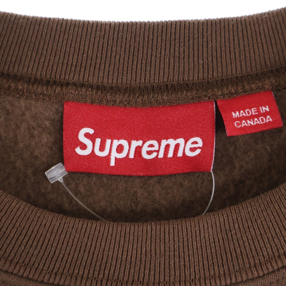 SUPREME(シュプリーム) 24AW Crest Crewneck クレストロゴプリント