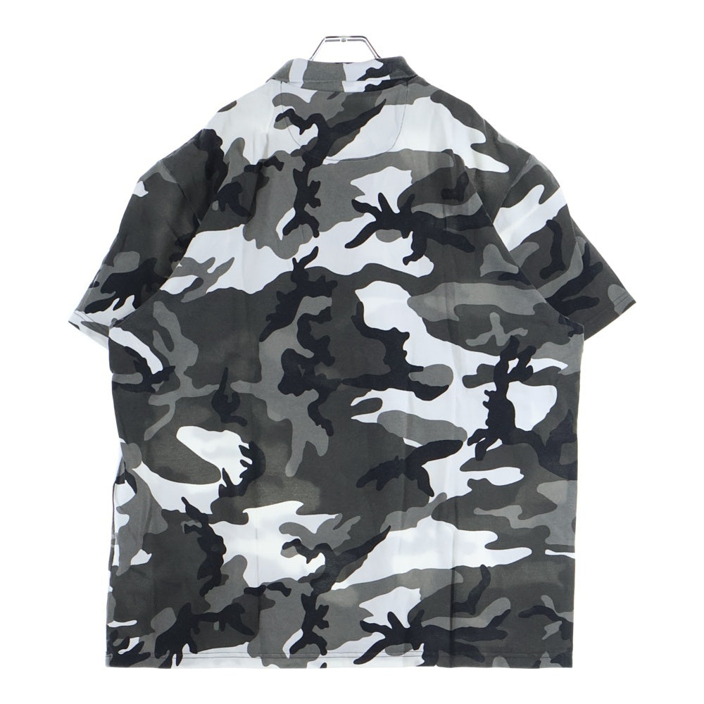 SUPREME(シュプリーム) 25SS Washed Camo Polo ウォッシュ加工 カモ柄