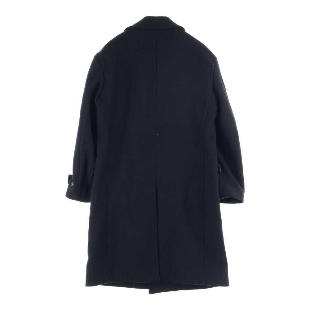 MAIN ATTRACTION(メイン アトラクション) 日本製 ウール 2B チェスターコート ブラック 4LI 9307 5008