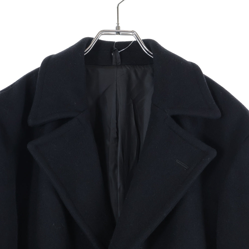 MAIN ATTRACTION(メイン アトラクション) 日本製 ウール 2B チェスターコート ブラック 4LI 9307 5008