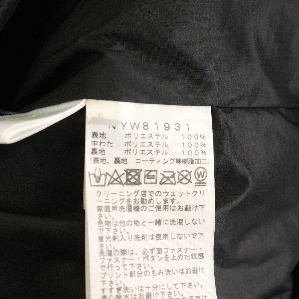 THE NORTH FACE(ザノースフェイス) CAMP SIERRA SHORT キャンプ シェラ ショート 中綿ジャケット ブラック NYW81931