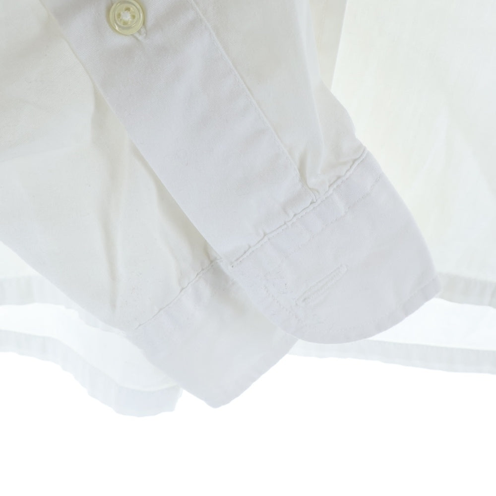 INDIVIDUALIZED SHIRTS(インディビジュアライズド シャツ) ワイド クロップドシャツ レディース ホワイト