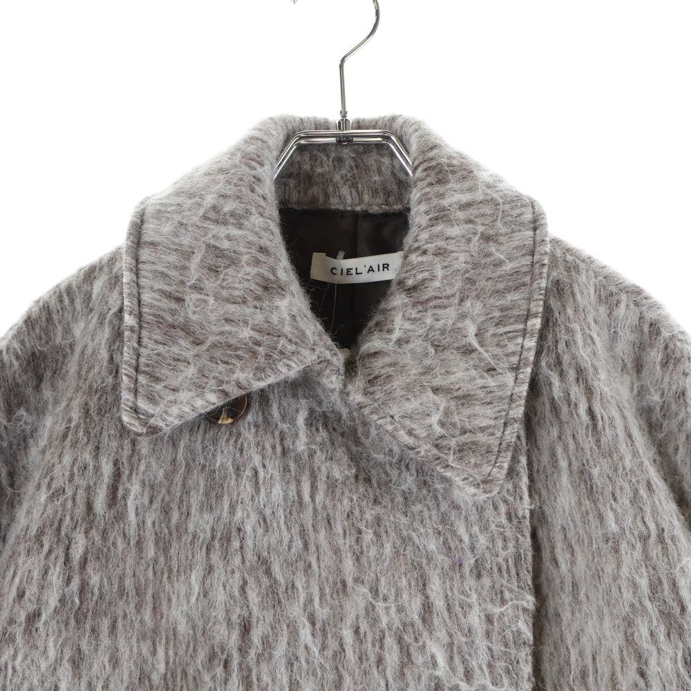 NO BRAND(ノーブランド) CIEL'AIR / シエルエアー フェイクファーコート ブラウン CA2A-C380 レディース