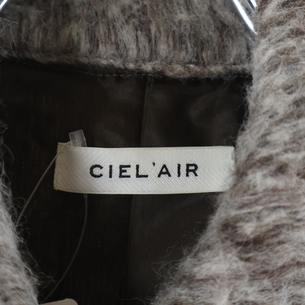 NO BRAND(ノーブランド) CIEL'AIR / シエルエアー フェイクファーコート ブラウン CA2A-C380 レディース