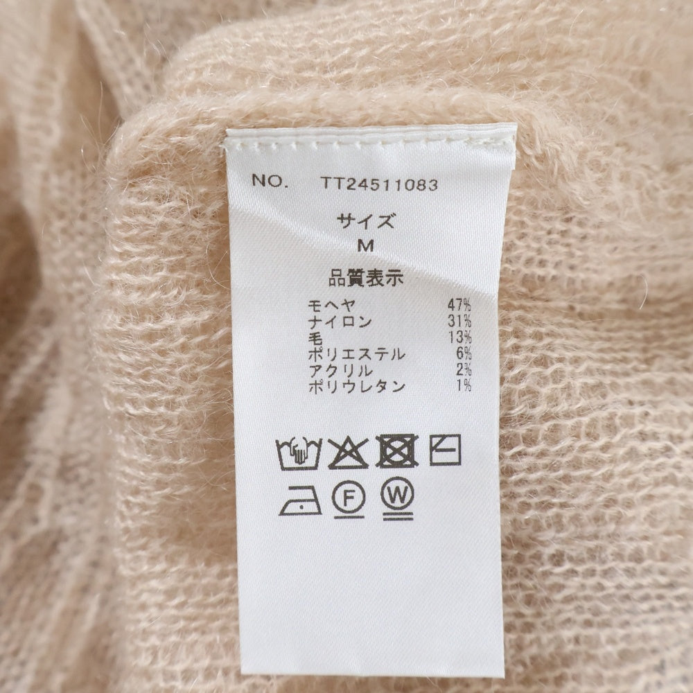 NO BRAND(ノーブランド) THE TOE / ザトー TATE MODERN KNIT モダンニット ベージュ レディース