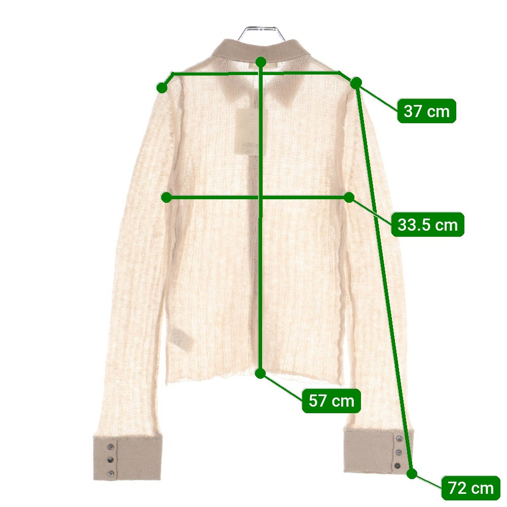 NO BRAND(ノーブランド) THE TOE / ザトー TATE MODERN KNIT モダンニット ベージュ レディース