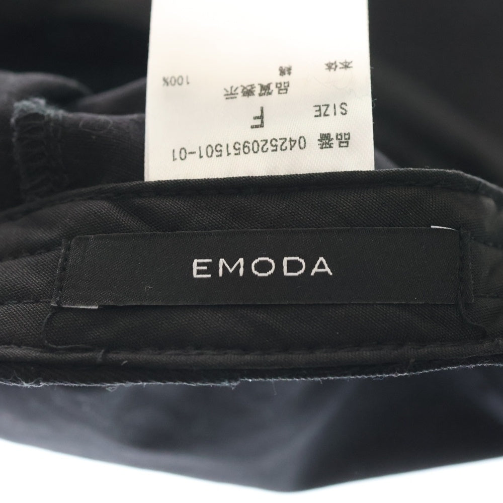EMODA(エモダ) EMODA /エモダ スタッズベルトハンチングキャップ ブラック レディース