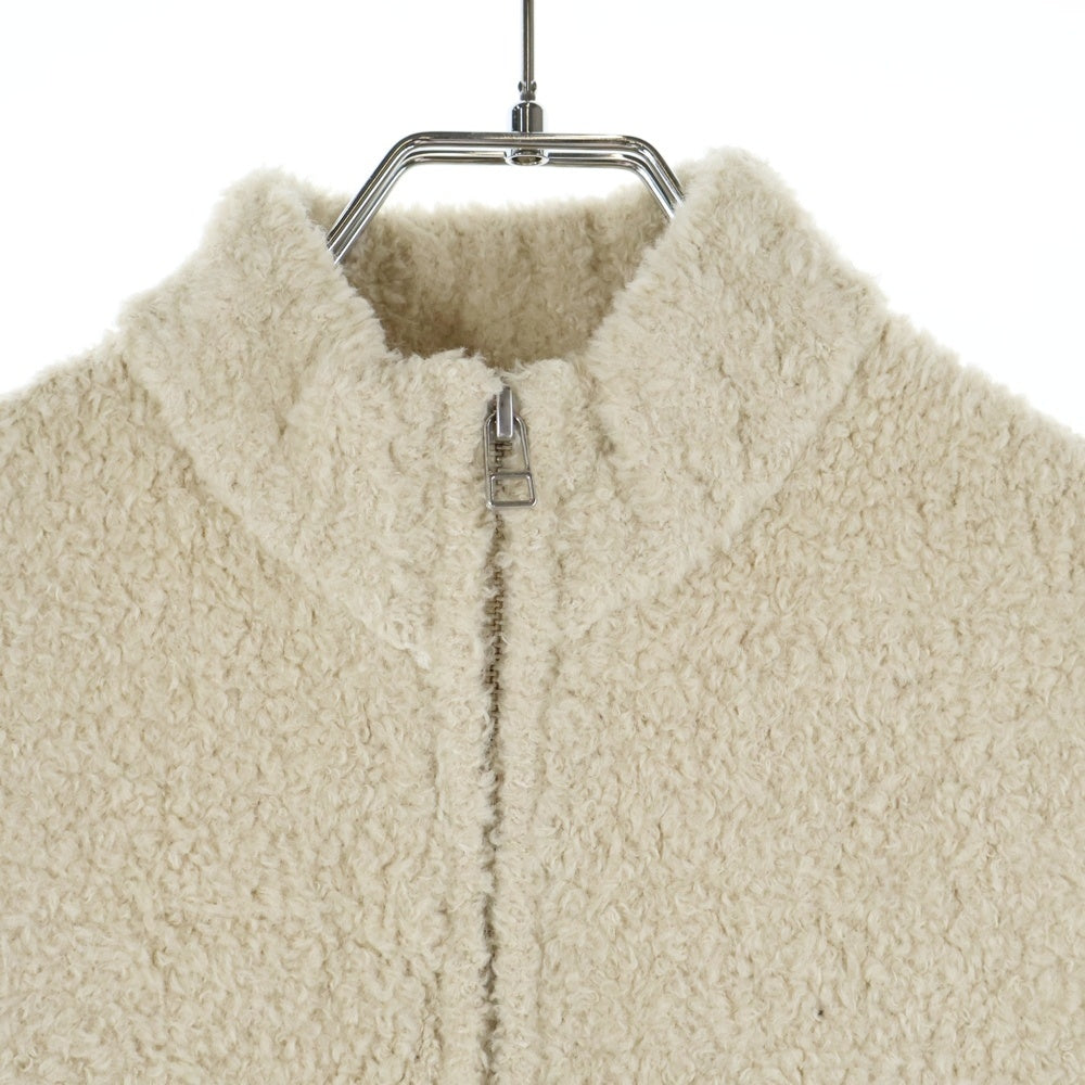 NO BRAND(ノーブランド) VEQUM / ベクム CURL KNIT VEST カールニットベスト ベージュ レディース