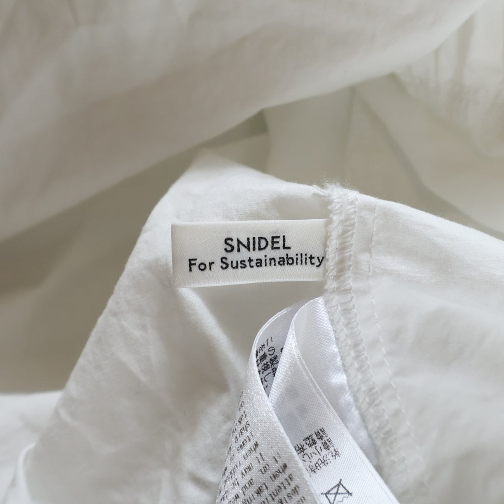 snidel(スナイデル) シャツワンピース ホワイト レディース