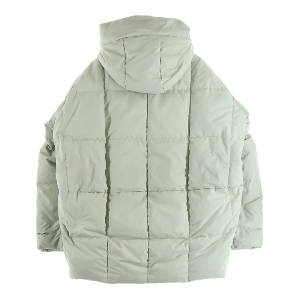 JIL SANDER +(ジルサンダープラス) FILL DOWN HOODED BLOUSON マルチポケット フーデッド フィルダウンジャケット グリーン JPPR441694WR44090002