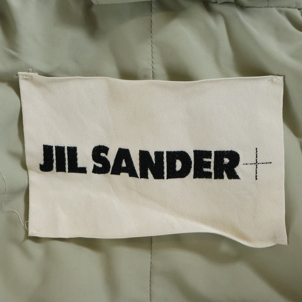 JIL SANDER +(ジルサンダープラス) FILL DOWN HOODED BLOUSON マルチポケット フーデッド フィルダウンジャケット グリーン JPPR441694WR44090002