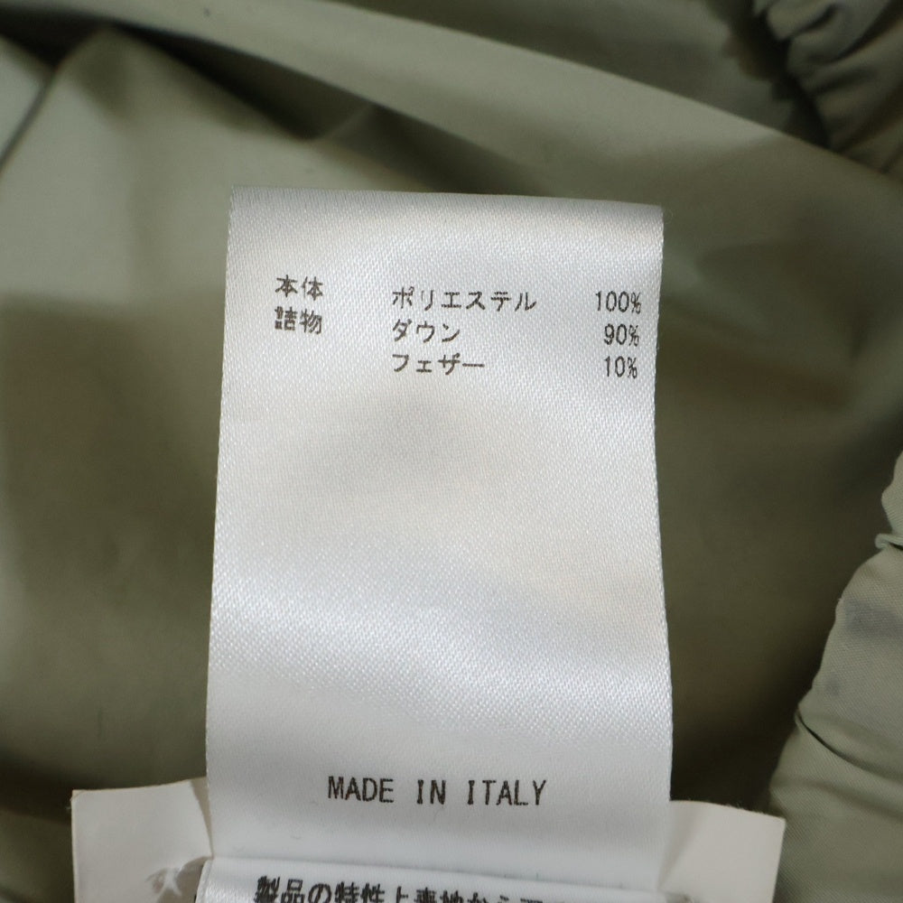 JIL SANDER +(ジルサンダープラス) FILL DOWN HOODED BLOUSON マルチポケット フーデッド フィルダウンジャケット グリーン JPPR441694WR44090002