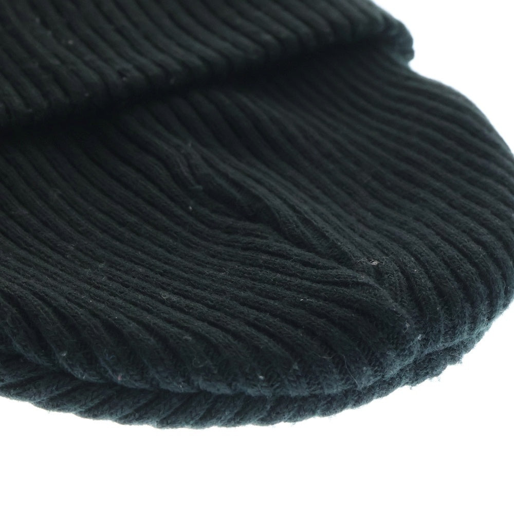SUPREME(シュプリーム) 20AW Wide Rib Beanie ワイドリブ スモールボックスロゴ アクリルニットビーニー ニット帽 帽子 ブラック