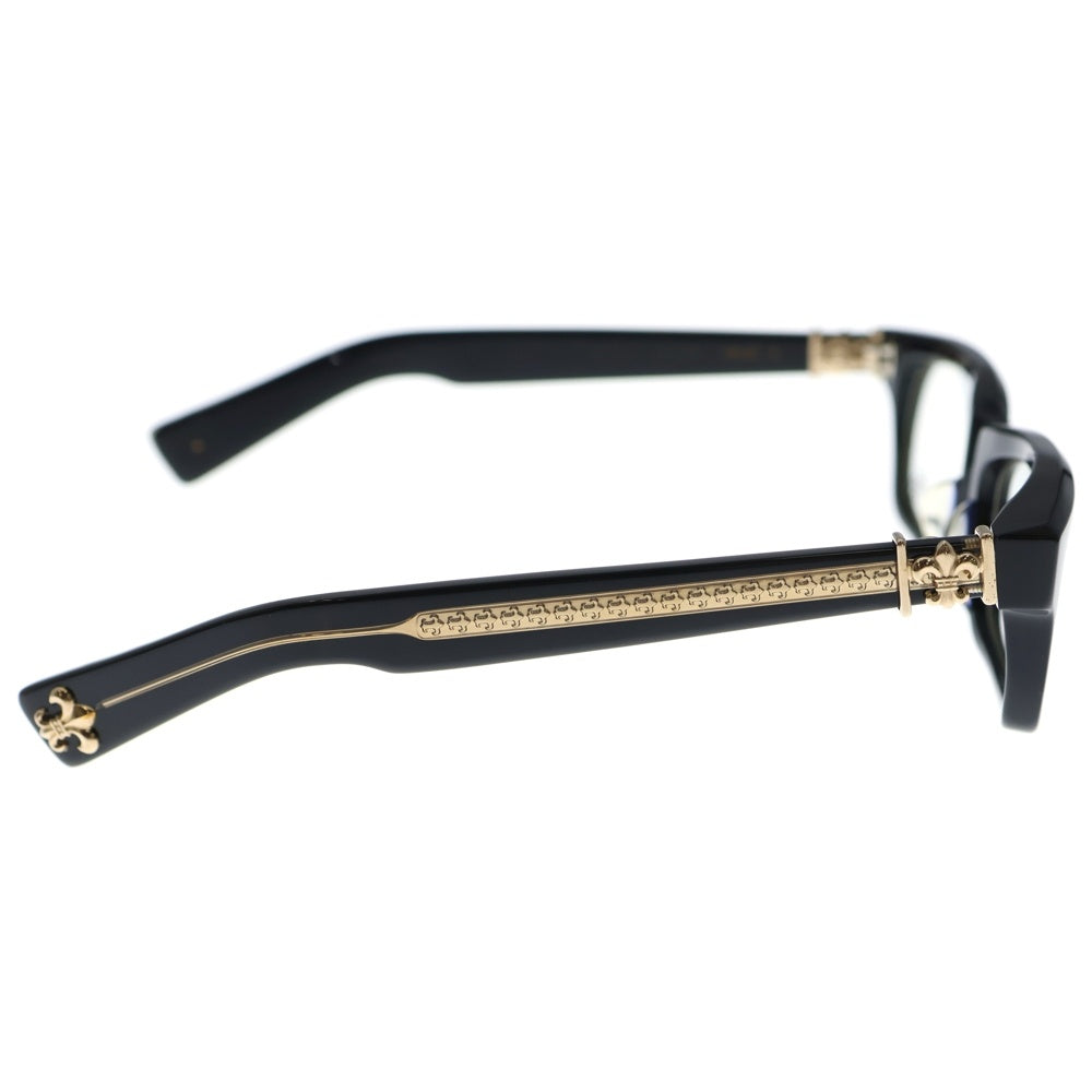 CHROME HEARTS(クロムハーツ) SPLAT-A BSフレアテンプル アイウェア サングラス メガネ 眼鏡 ブラック/ゴールド