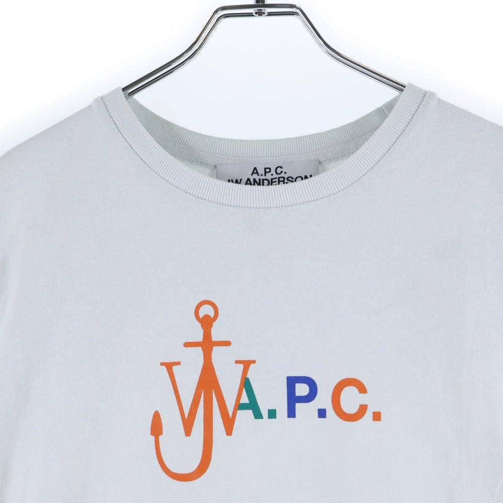 A.P.C(アーペーセー) ×J.W.ANDERSON/ジョナサンウィリアムアンダーソン Anchor Tシャツ ホワイト