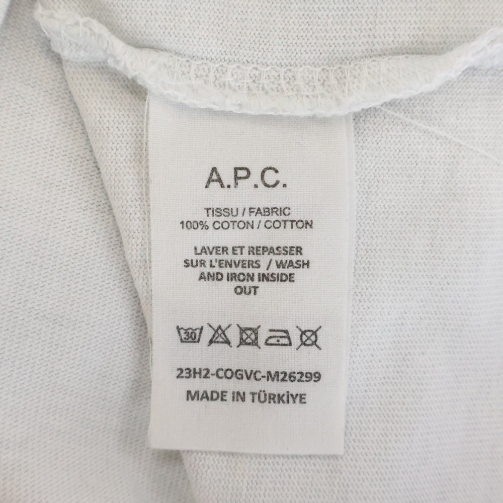 A.P.C(アーペーセー) ×J.W.ANDERSON/ジョナサンウィリアムアンダーソン Anchor Tシャツ ホワイト