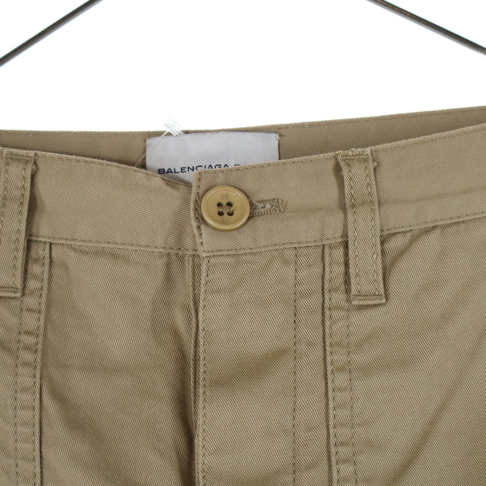 BALENCIAGA(バレンシアガ) コットンショーツ ハーフパンツ ベージュ