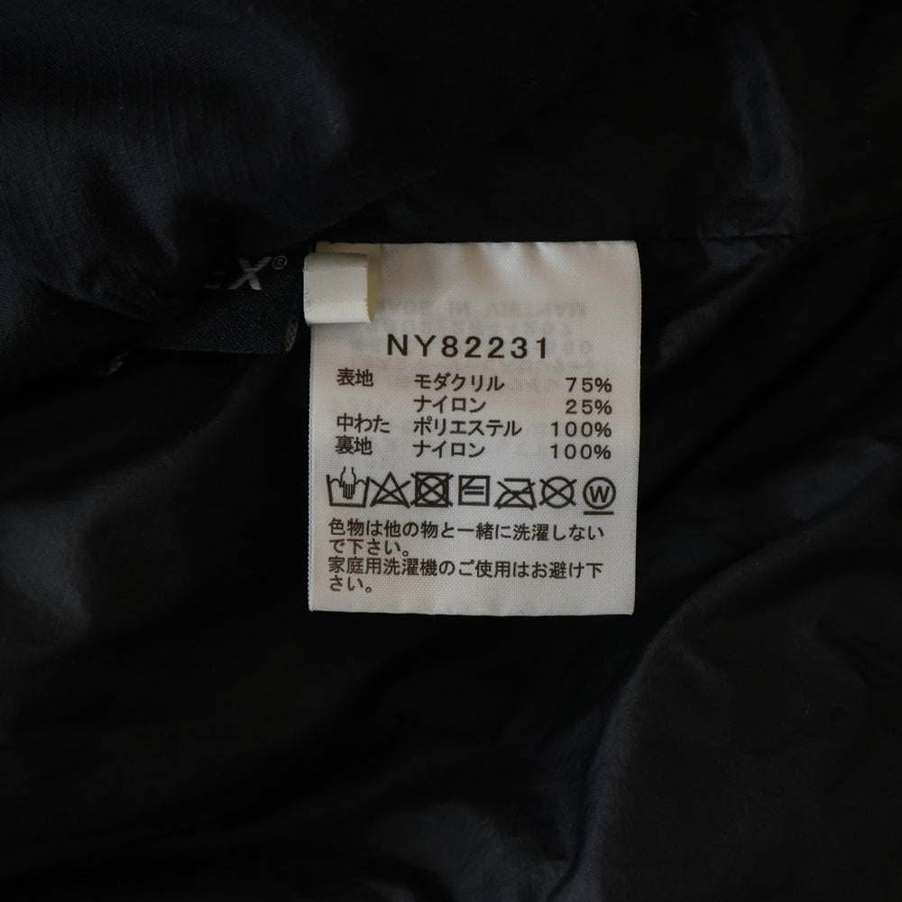 THE NORTH FACE(ザノースフェイス) FIREFLY INSULATED PARKA ファイヤーフライインサレーテッドパーカ フーデッド中綿ジャケット ブラック NY82231